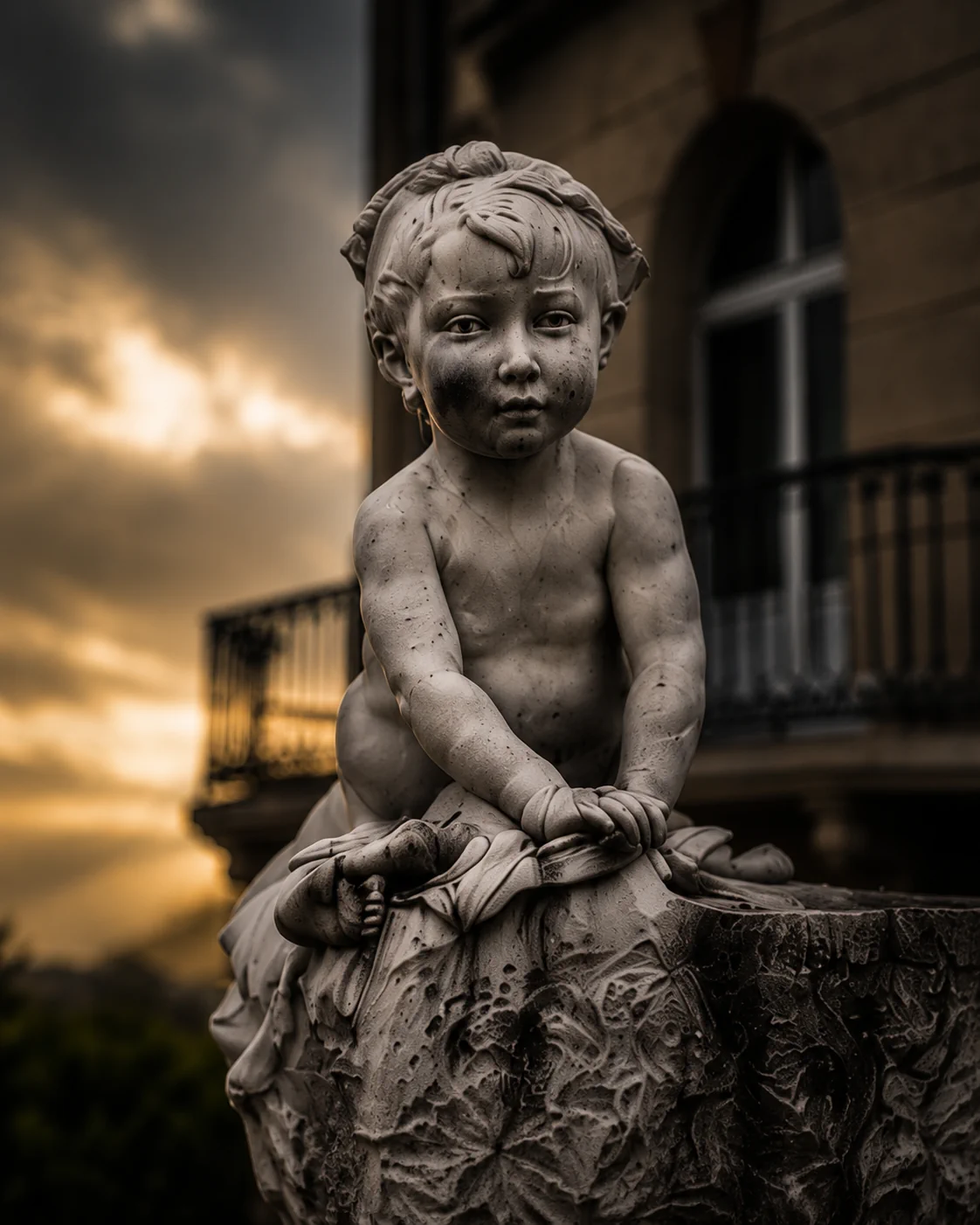 Statue 2 : enfant